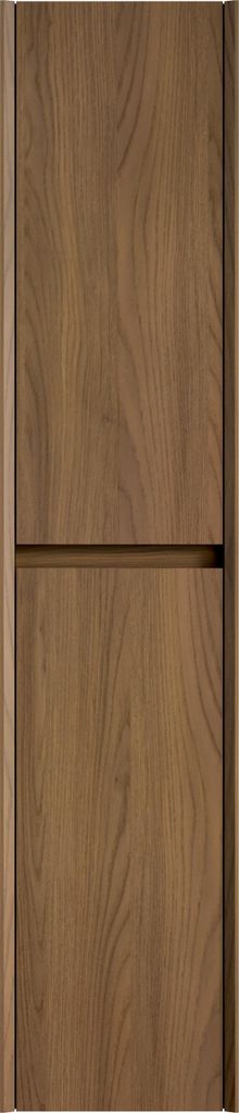 140cm hoher Badezimmer-Wandschrank, schmaler Aufbewahrungsschrank mit 2 Türen, 4 Fächer innen, geeignet für kleine Räume, anwendbar auf Bad, Wo...