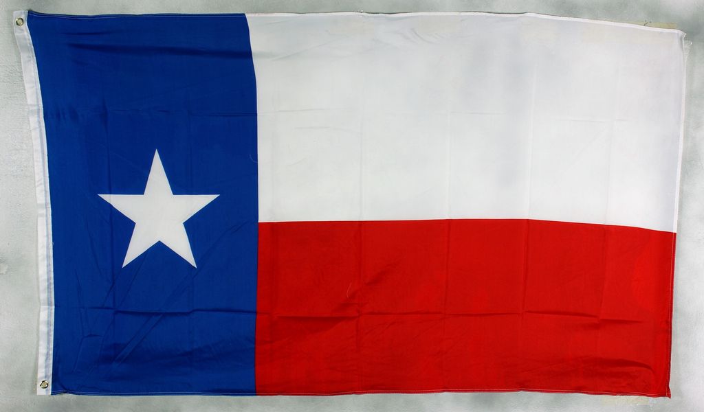Flagge Texas 90 x 150 cm Fahne mit 2 Ösen Sturmflagge Sturmfahne Hissfahne  Hissflagge Fanartikel USA Bundesstaat Bundesstaaten Lone Star State