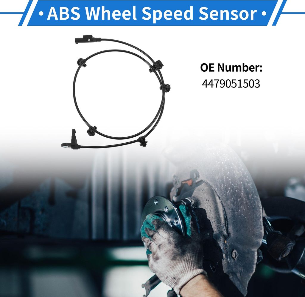 1 Stück ABS Raddrehzahlsensor für Mercedes-Benz Metris 2016-2017 hinten links rechts ABS Sensor Antiblockiersystem Sensor