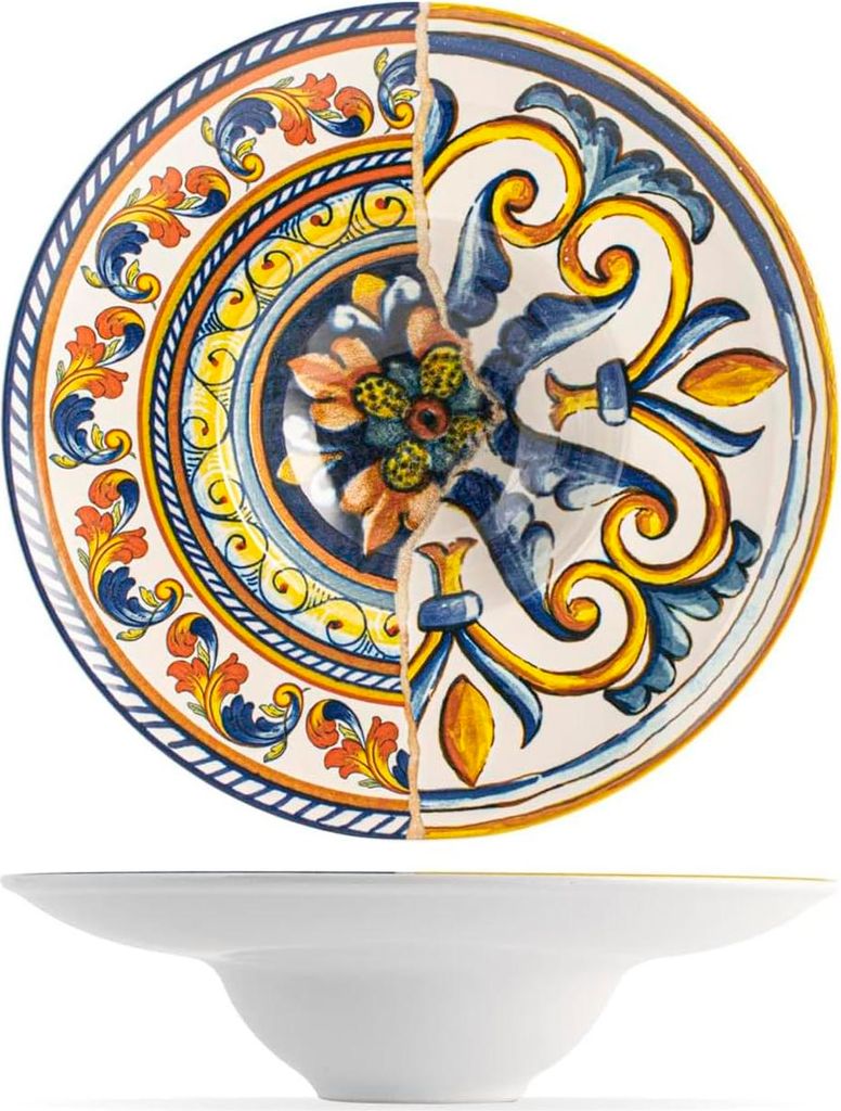 H&H 6er-Set Positano Pastateller cm 29,5