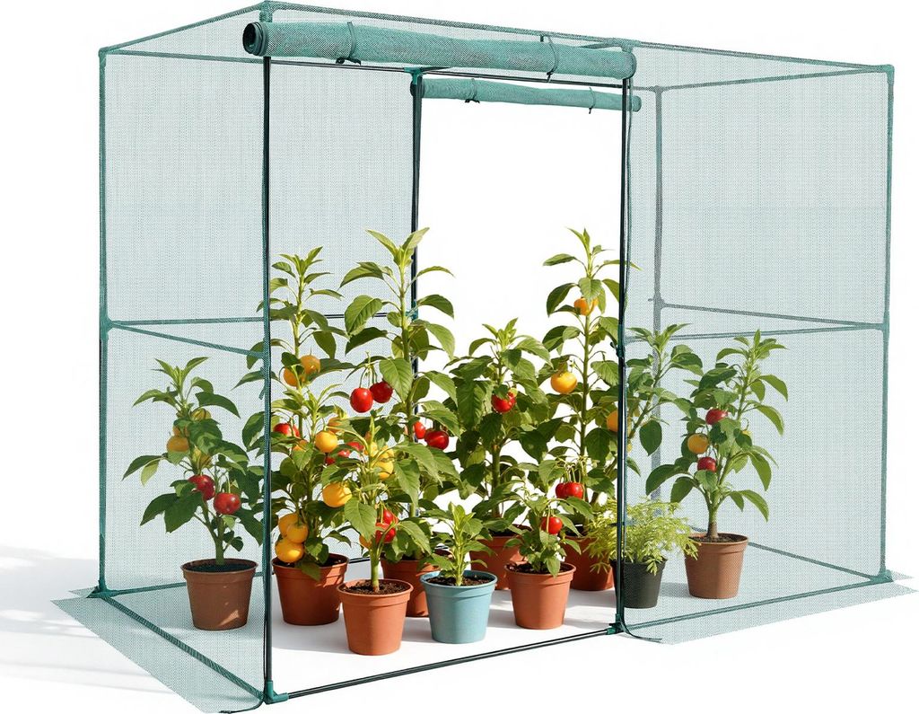 VEVOR Ochranný stan na rastliny, 2396 x 1200 x 1800 mm Obrázok produktu 