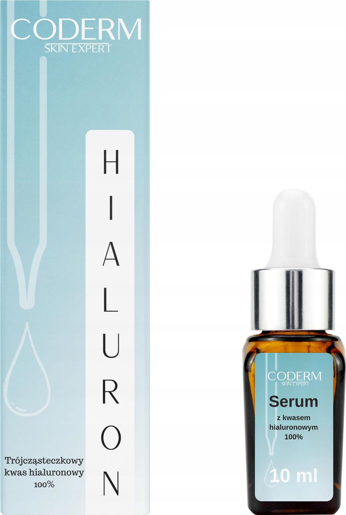 Coderm 10 ml Trimolekulares Hyaluronsäure-Serum Für Creme oder Maske