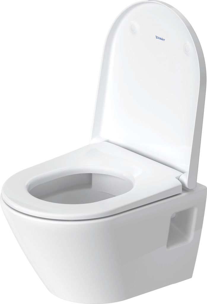 Duravit - Wand-Tiefspül-WC-Set - Compact D-Neo Rimless Weiß