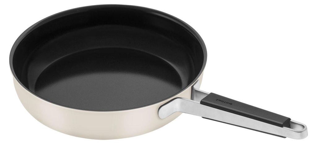 ZWILLING 1028823, Rund, Allzweckpfanne, Schwarz, Weiß, Produktbild 