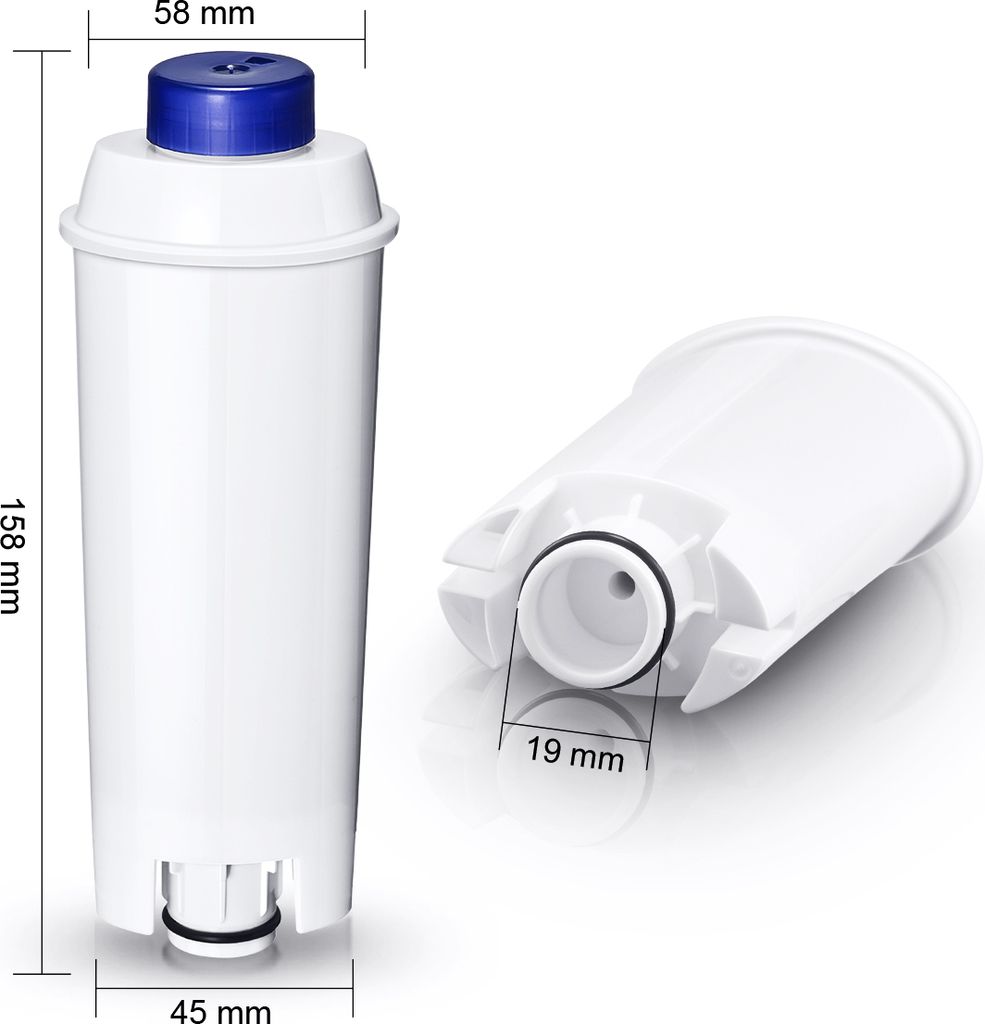 6er Wasserfilter Kaffeevollautomat für Delonghi Produktbild 8