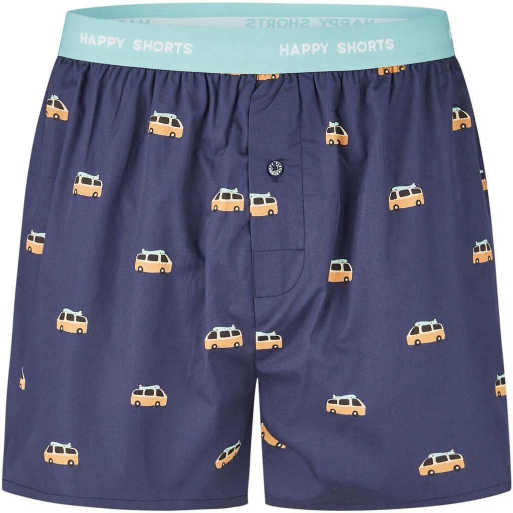 HAPPY SHORTS X Herren Boxershorts Shorts Boxer mit Suspens Produktbild 