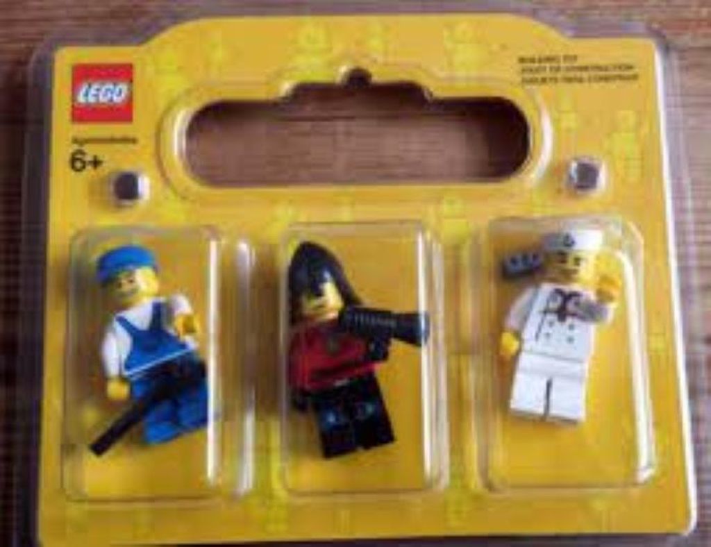 Minifigur 3er Blister 852766