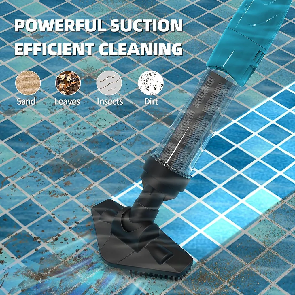 Aspirateur piscine sans fil : finissez-en avec le sable au fond du spa