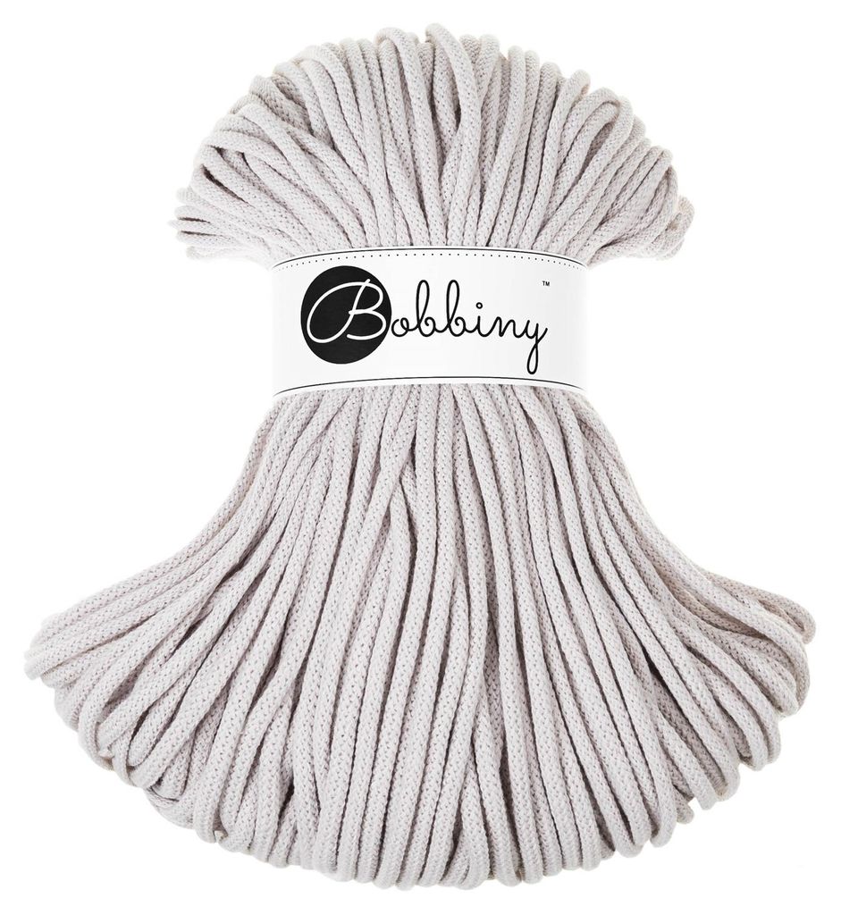 BOBBINY 5 mm Premium Flechtkordel 100 m Garn Häkeln Produktbild 