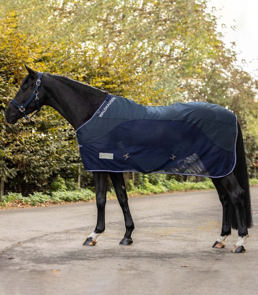 Waldhausen Fliegendecke COMFORT Regendecke Nachtblau 145 cm Produktbild
