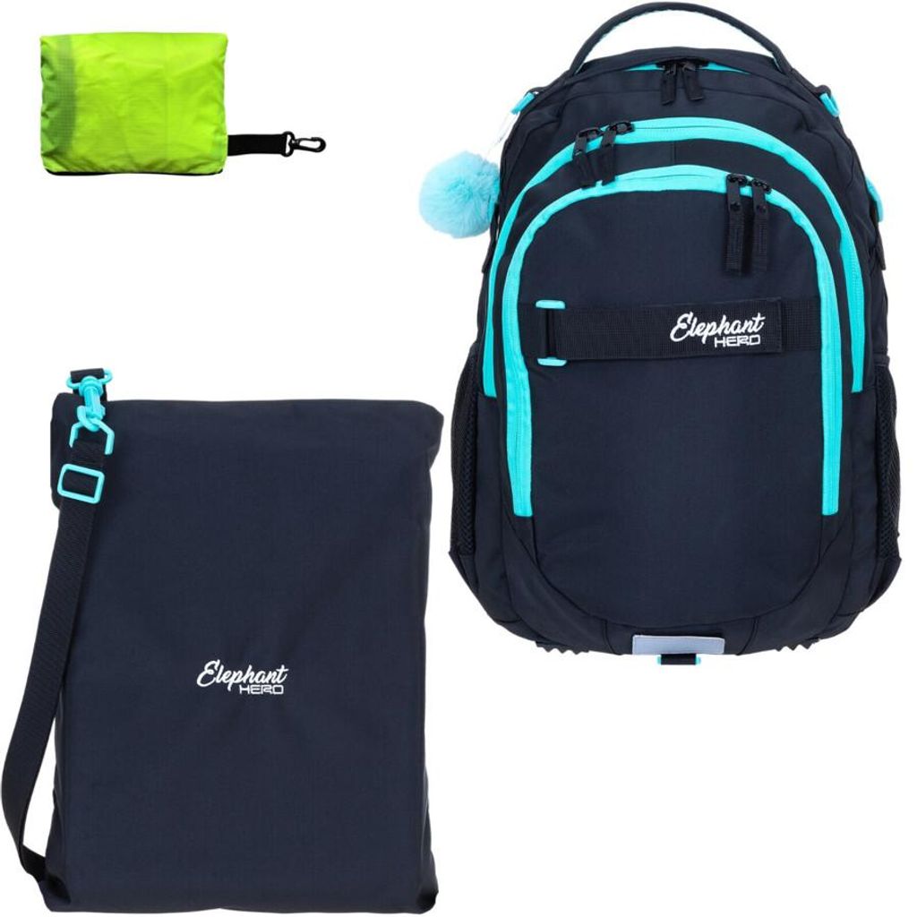 Schulrucksack Mädchen Schultasche Elephant Hero Signature Produktbild 