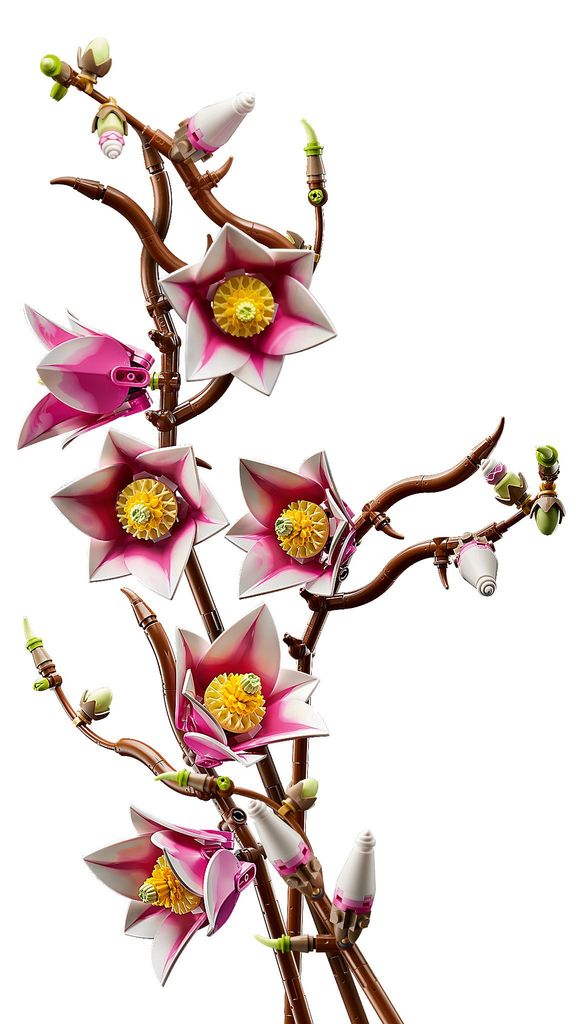 LEGO Botanicals Vetvičky magnólie, Stavebnica, 18 rok / Obrázok produktu 