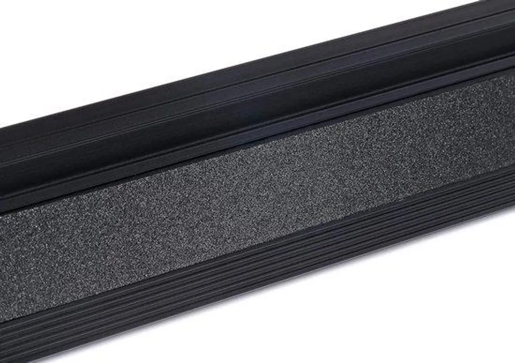Règle antidérapante 45 cm en alu noir avec poignée de maintien fixe