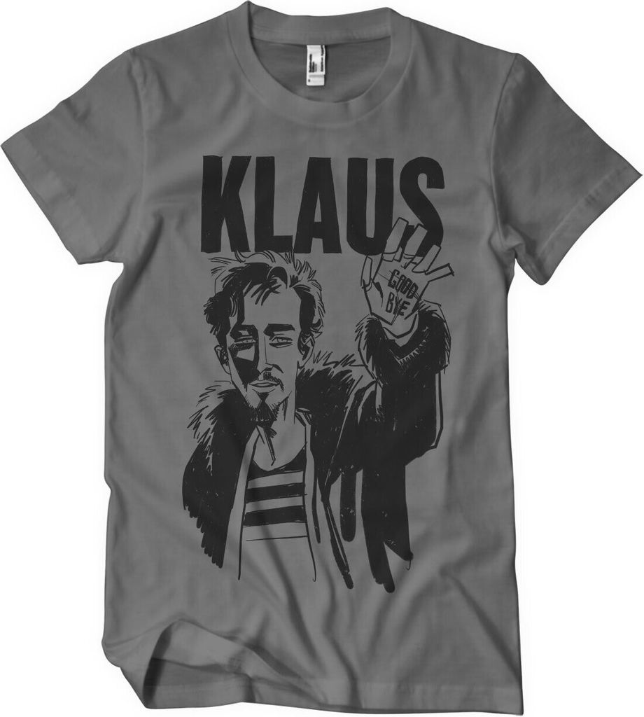 The Umbrella Academy - Klaus T-Shirt - Medium - DarkGrey