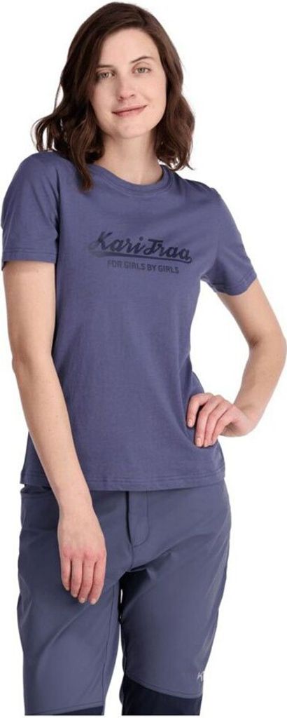 Kari Traa Molster Kurzarm-t-shirt Lila L Frau Lila L