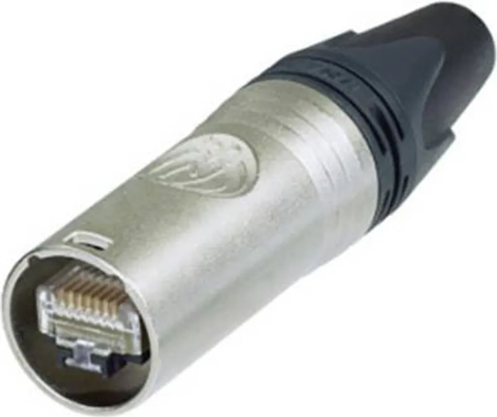 Neutrik NE8MX6-T etherCON RJ45 Cat6A Alluminio Nero - Vendita Online