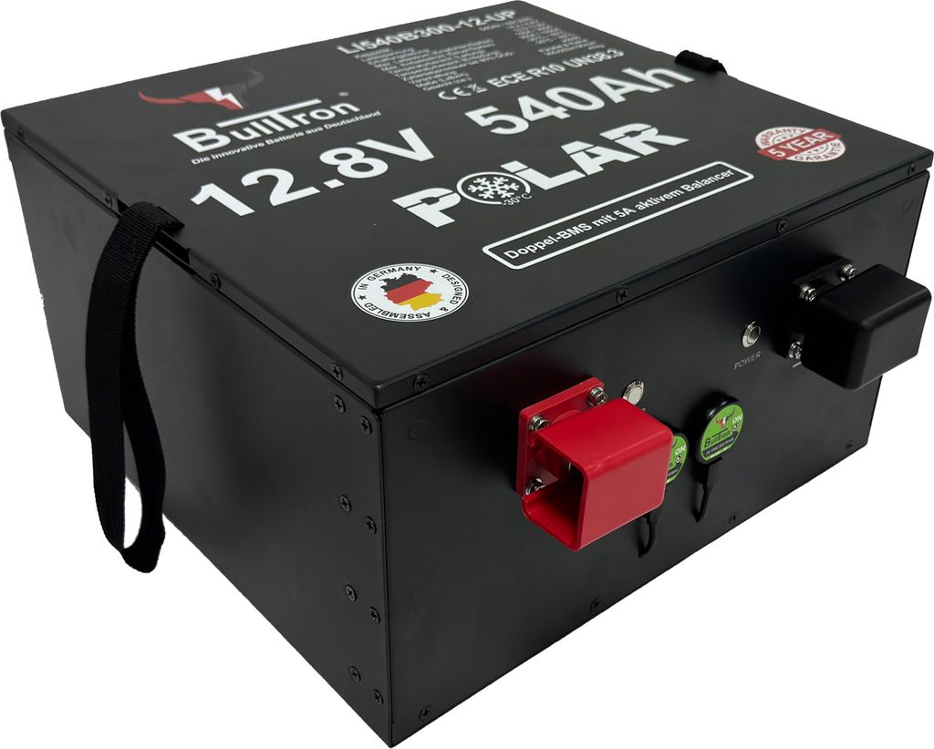 BullTron Untersitz Polar 540Ah inkl. Smart BMS mit 300A Dauerstrom & BT App