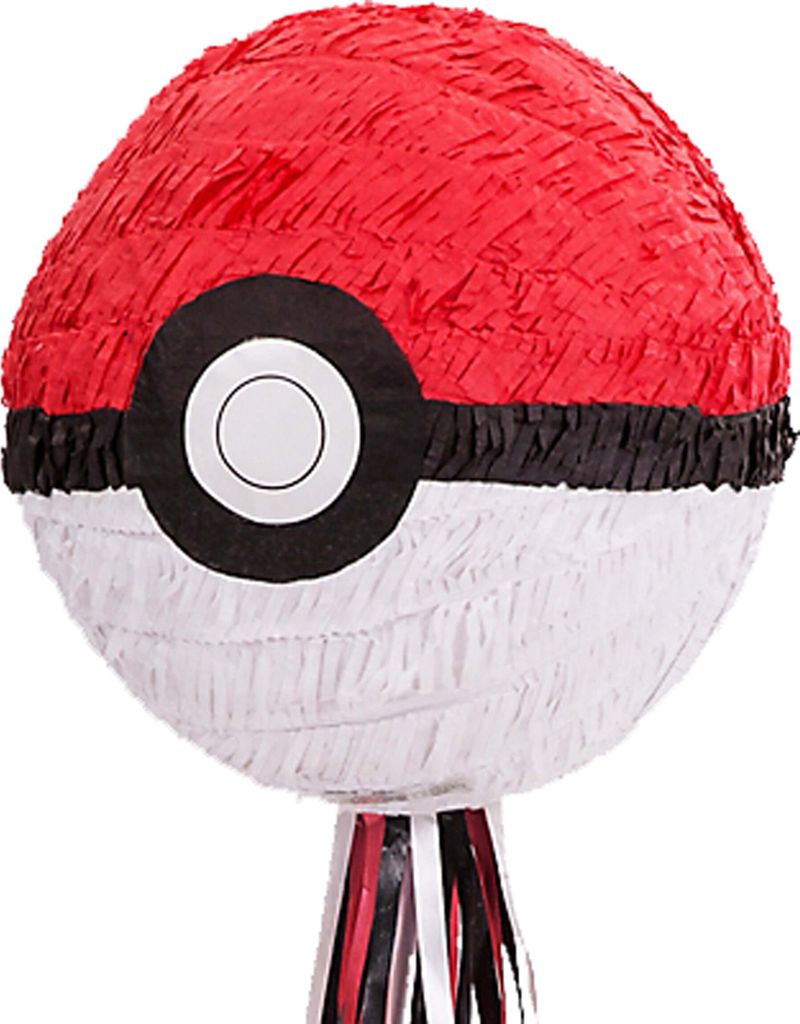 Zieh-Piñata fliegender Pokeball Produktbild 