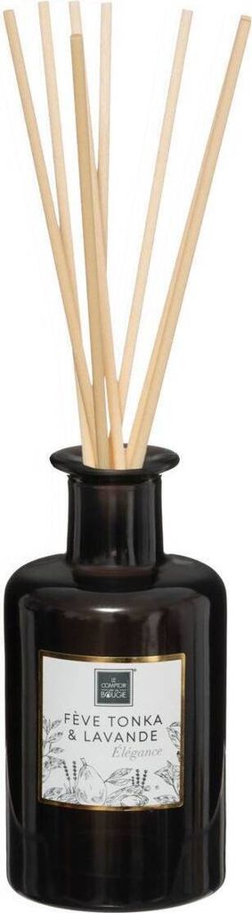 Maël duftdiffuser 200ml glas tonkabohne und lavendel - Atmosphera créateur d'intérieur