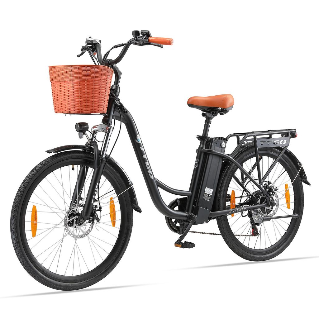 26palcové elektrokolo EBIKE, městská elektrokola, dojezd Obrázek produktu 
