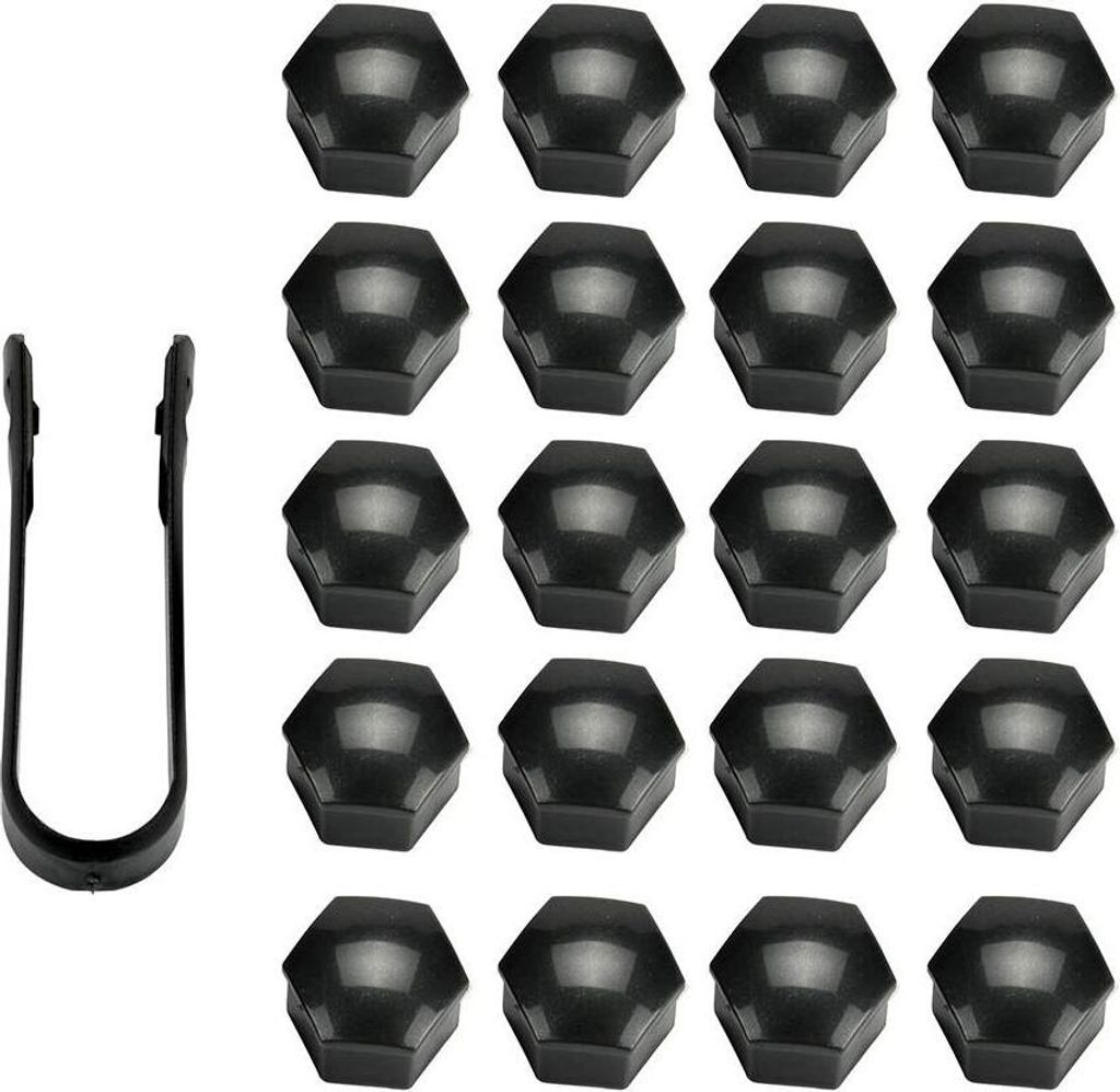 Rad Lug Caps Modification Hub Nut Cover für Tesla Modell 3 Hell schwarz