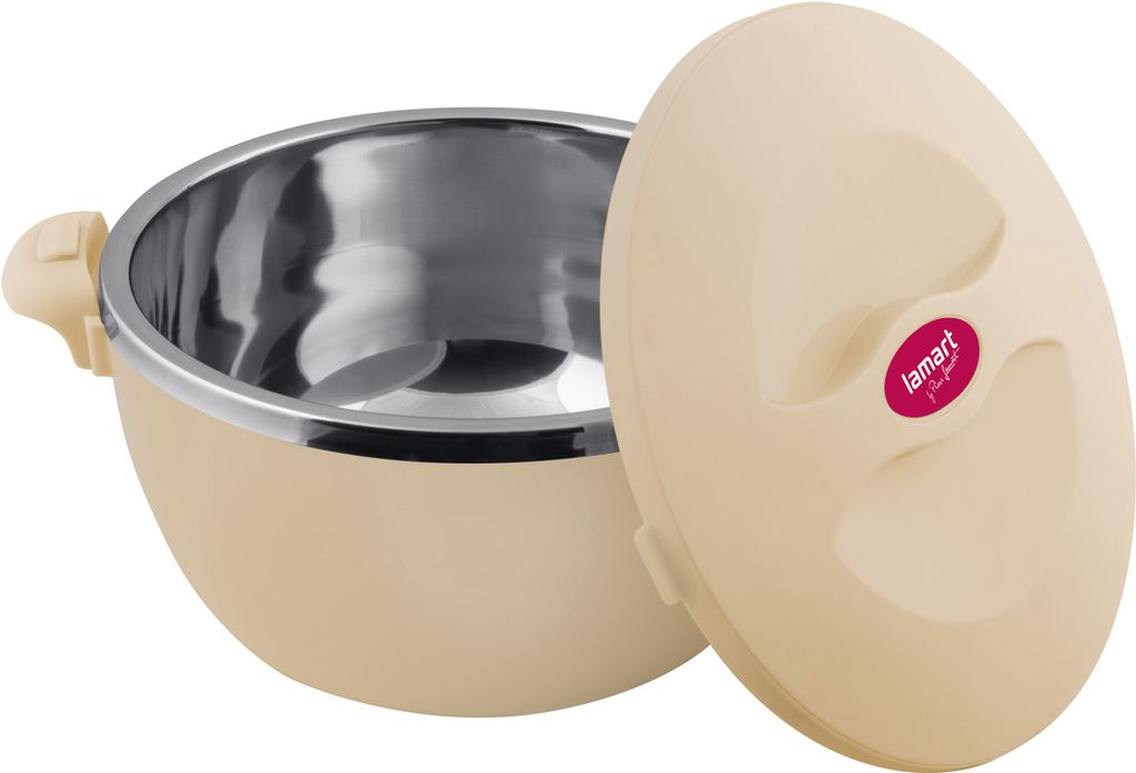 LAMART LT6037 Termohrnec, materiál plast, barva béžová, Obrázek produktu 2