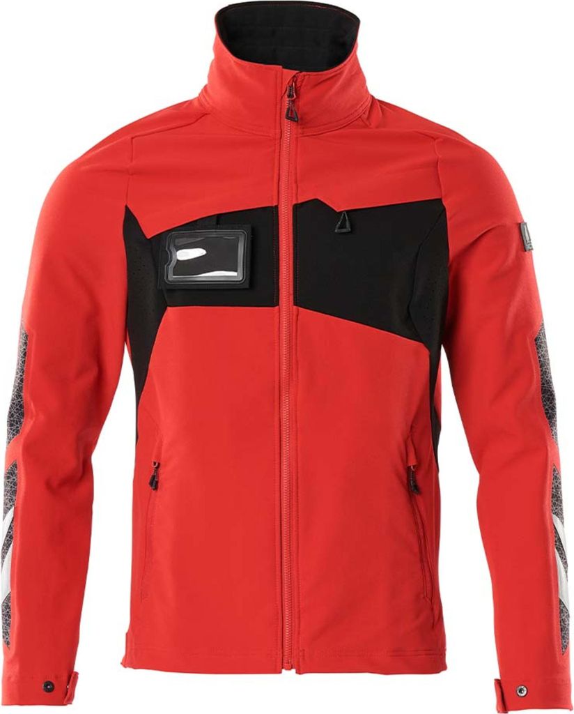 Mascot Arbeitsjacke ACCELERATE mit Vier-Wege-Stretchstoff 18101 Gr. L verkehrsrot/schwarz