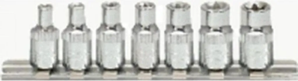 KS TOOLS 918.4355 Set Bussole Torx-E 1/4" CHROMEplus - 7 Pezzi - 2