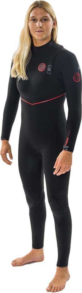Rip Curl Fbomb Fusion 3/2 Mm Langarm-neoprenanzug Ohne Reißverschluss Schwarz 6 Schwarz 6