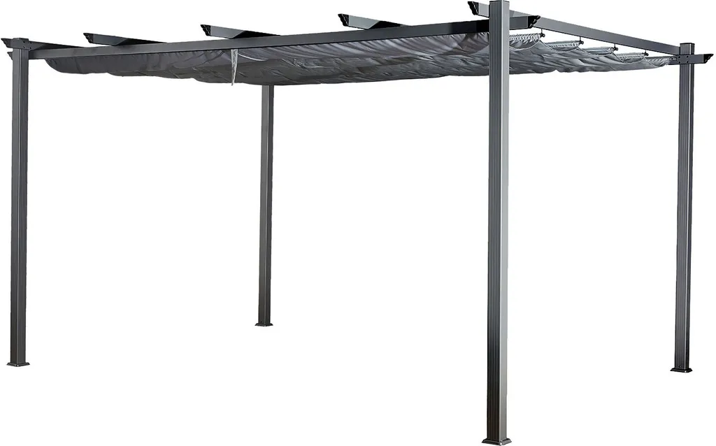 Pergola autoportante 3x4m CASSIS pour créer un salon de jardin ombragé