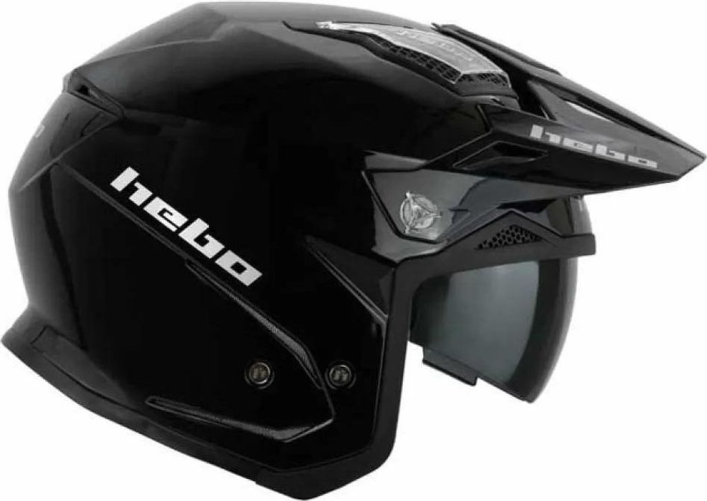 Hebo Zone 5 Mono V6 Jethelm Schwarz XL Schwarz XL