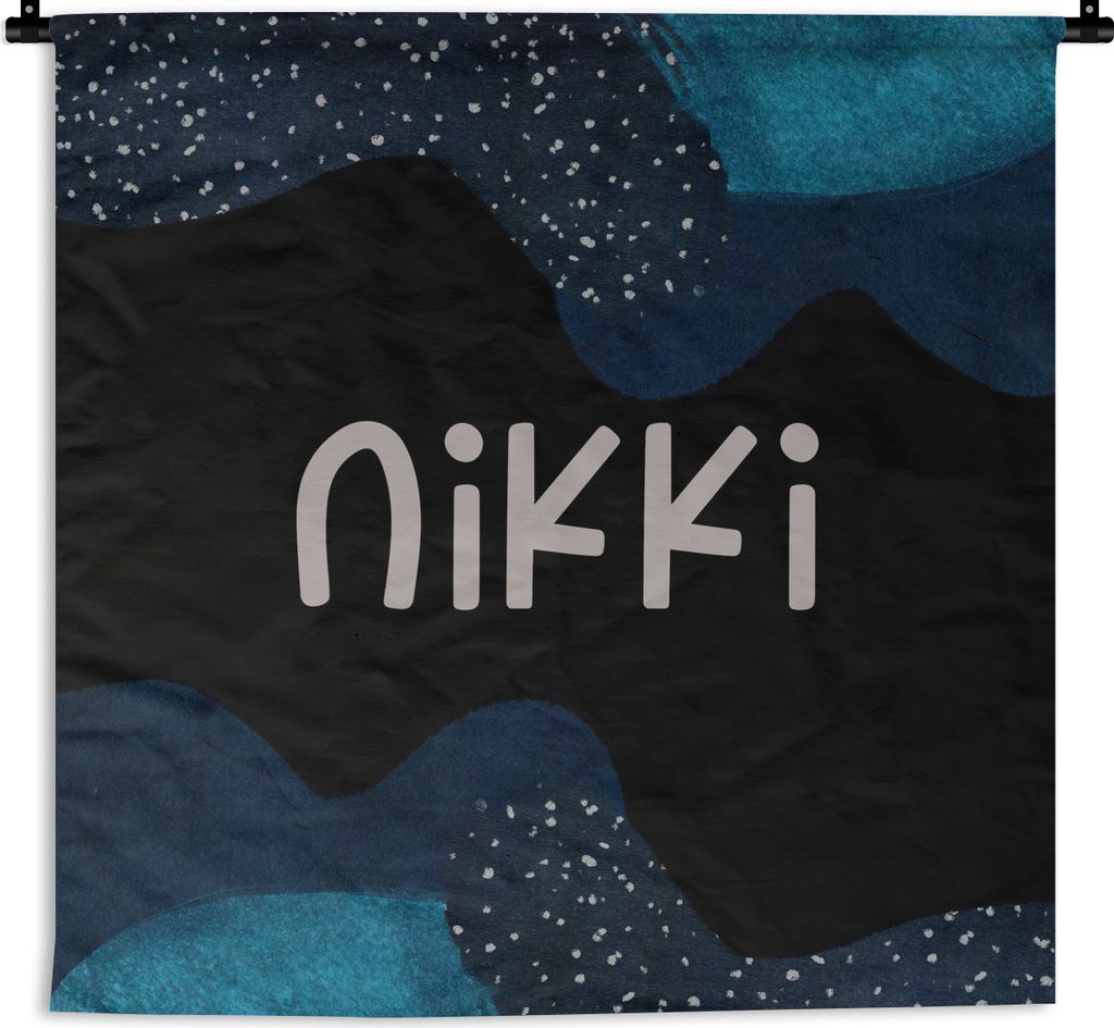 MuchoWow® Wandteppich Wandbehang Nikki - Pastell - Mädchen Produktbild 
