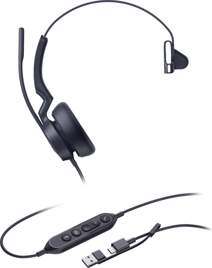 Yealink UH46 Mono Teams USB-C/A Headset, Kabelgebunden, 20 Produktbild 