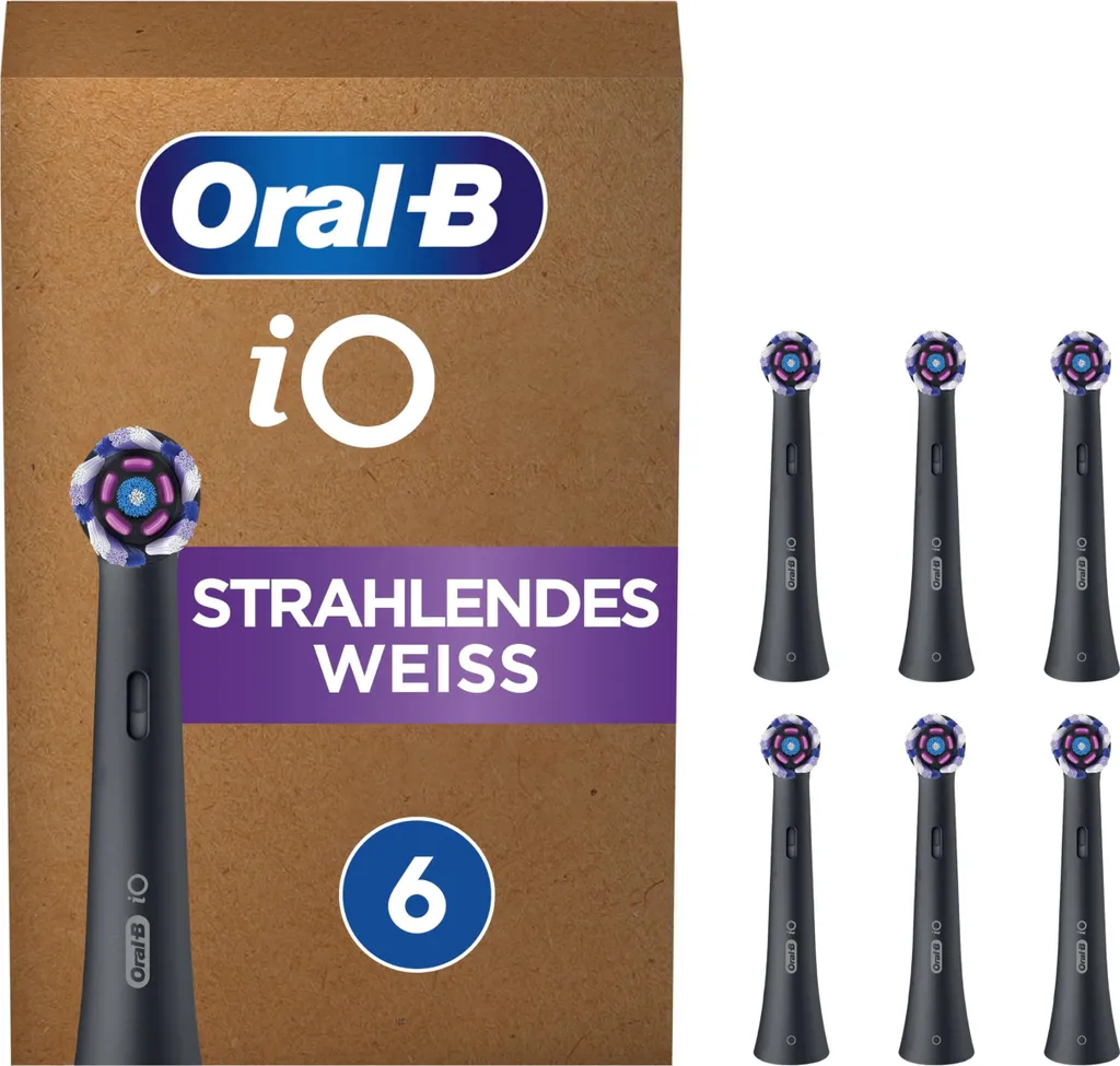 Brossettes de rechange Oral-B iO Radiant White pour blancheur éclat