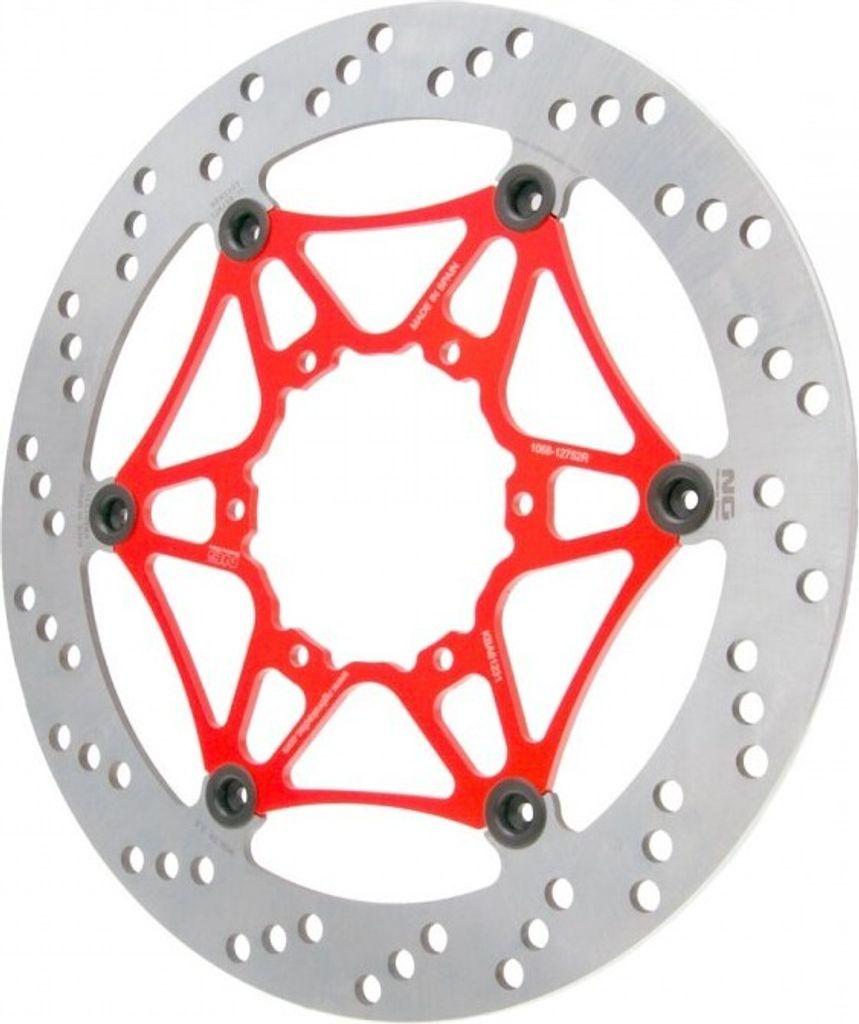 NG Bremsscheibe schwimmend 1103 - 300 / 90 / 4mm 6 Loch kompatibel mit Aprilia RS4, Derbi Senda DRD SM Evo, GPR Racing i.e. Nude 50 / 125 ccm Bj. 2...