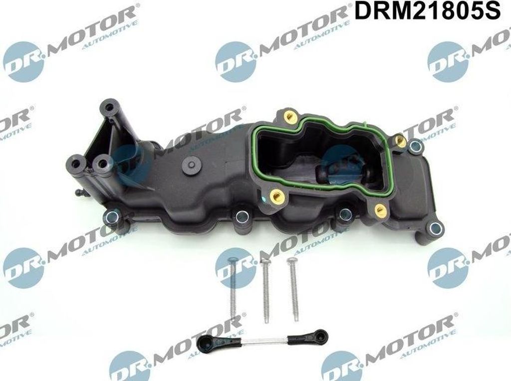 DR.MOTOR AUTOMOTIVE DRM21805S Ansaugbrücke Ansaugkrümmer für VW Touareg (7LA, 7L6, 7L7) Touareg (7P5, 7P6) Phaeton für AUDI A4 Avant (8K5, B8) Q5