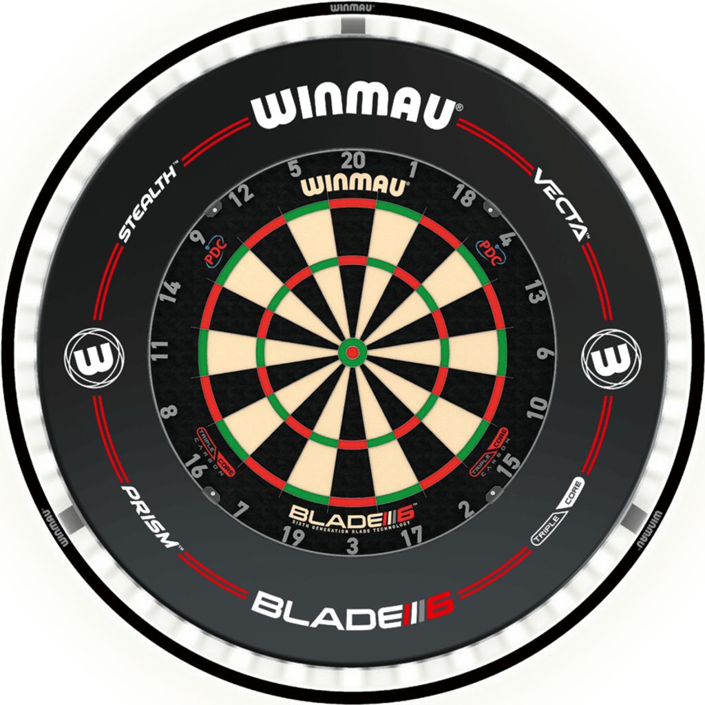 Winmau Blade 6 Triple Core + Winmau Pro Line Surround + Produktbild 
