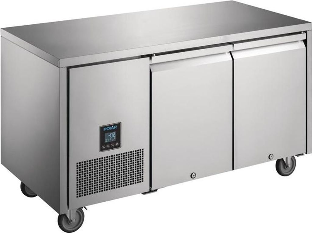 Zweitürige Kühltheke Polar U-Serie 267L