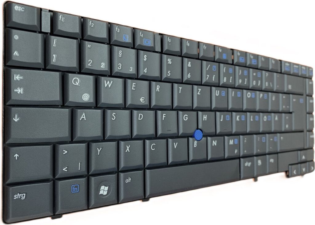 DEUTSCHE - Schwarz + Mausstick Tastatur Kompatibel für Compal P/N : PK1300Q05A0