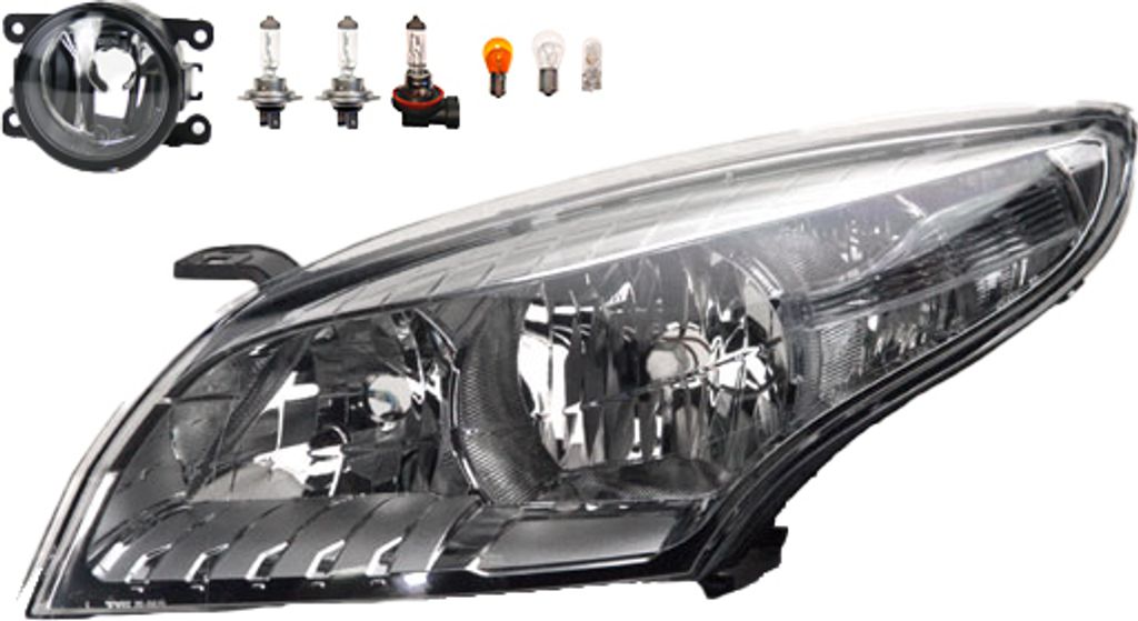 Scheinwerfer passend für Renault Megane III 08-12 H7 H7 L Produktbild 