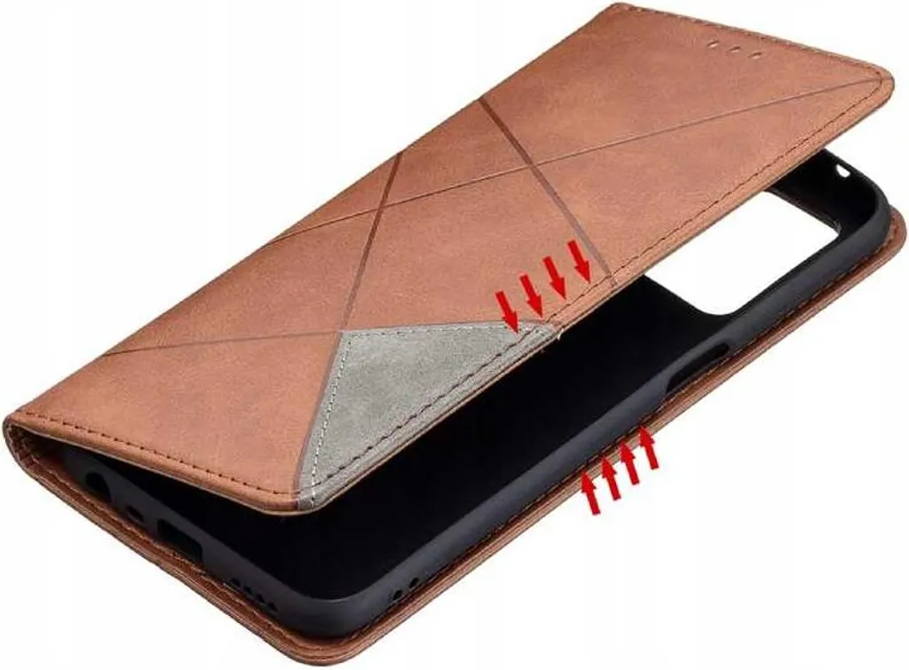 Zaps Origami Realme 8/8 Pro Brown - 6