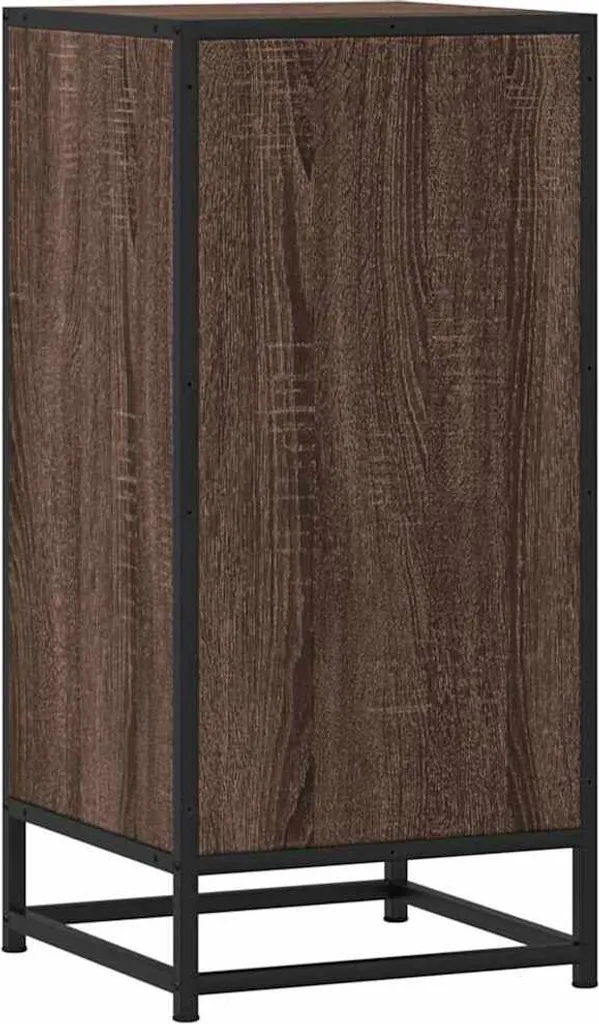 Offerta Credenza SYFAX Rovere Marrone 35,5x35x76 cm | Stile Loft