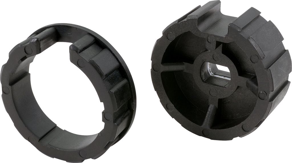 Adaptersatz 63mm rund für Standardmotor