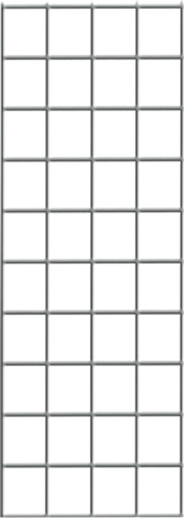 Drahtgitter-Seitenwand für Schulte Fachbodenregale mit Stecksystem | HxT 50x20cm | Glanzverzinkt