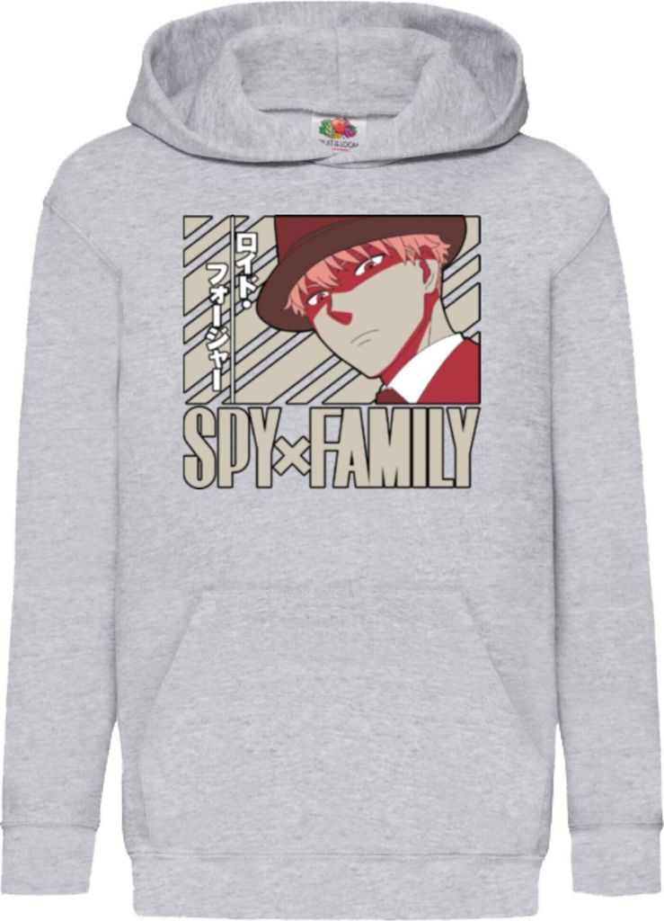 Kinder Kapuzenpullover Japan Anime Manga Naruto Uzumaki 03 Uzumaki Family, 7-8 Jahr - 128 / Schwarz
