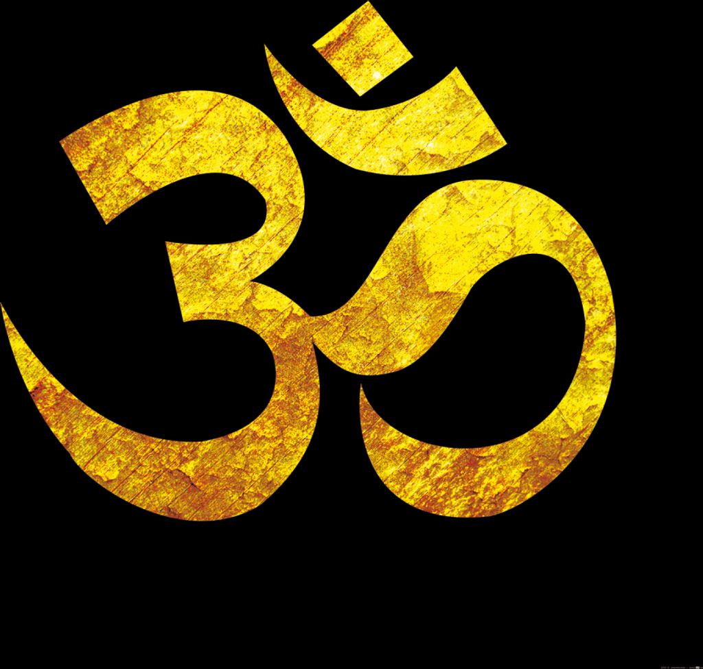 Spiritualität Kunstdruck Bild - OM Symbol, Urklang Und Göttliche Energie (100 x 100 cm)