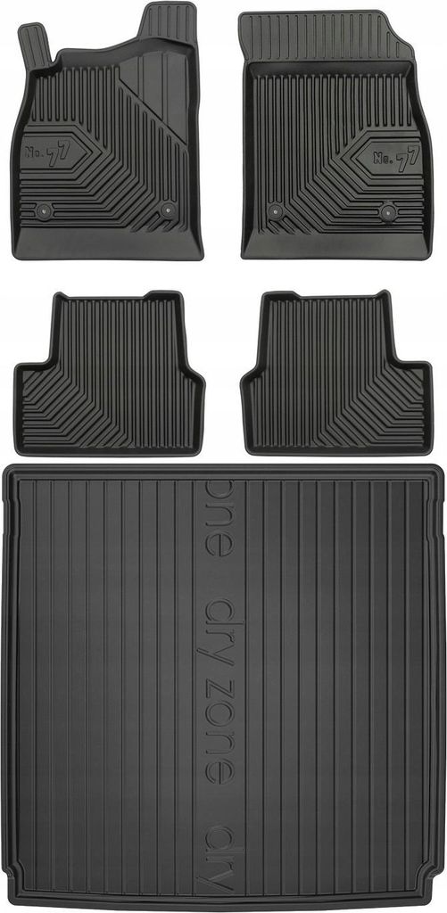 SET77 Fußmatten und Fußmatten Opel Astra J Kombi 2009-2020