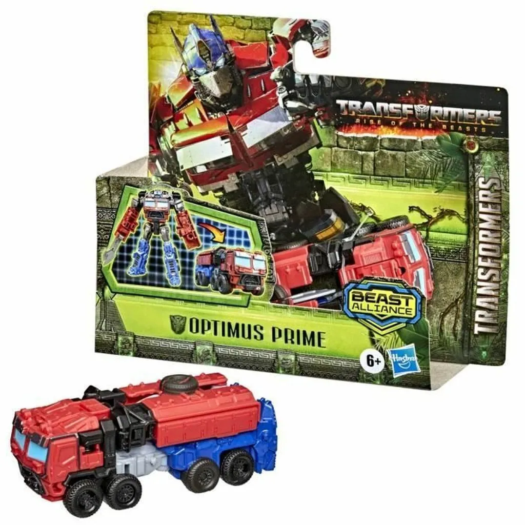 Figurine Transformers Optimus Prime 0 Hasbro : Jouet Robot Transformable - 5