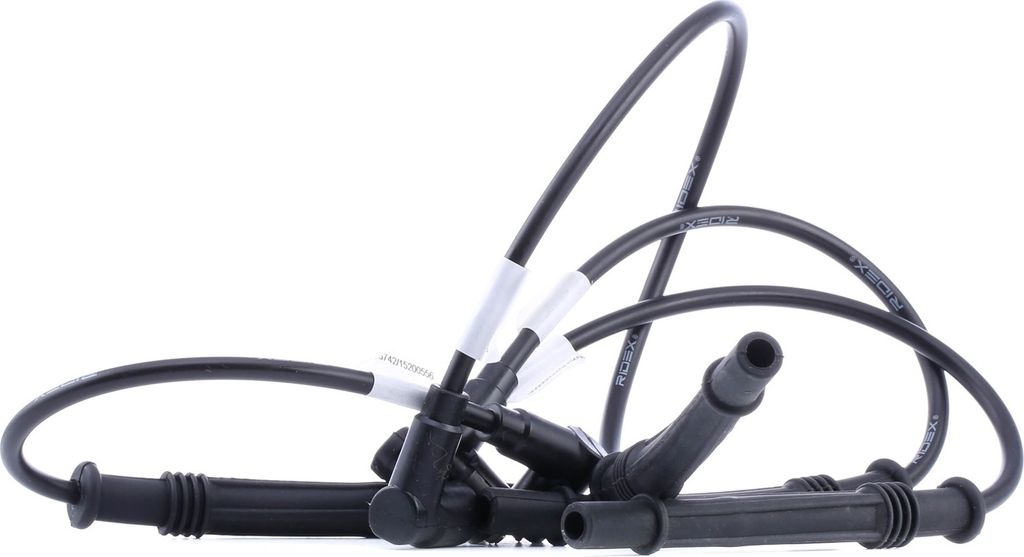 RIDEX 685I0168 Zündkabelsatz Zündleitungssatz für RENAULT TWINGO II (CN0) CLIO II (BB0/1/2, CB0/1/2) TWINGO I (C06) KANGOO (KC0/1) für NISSAN