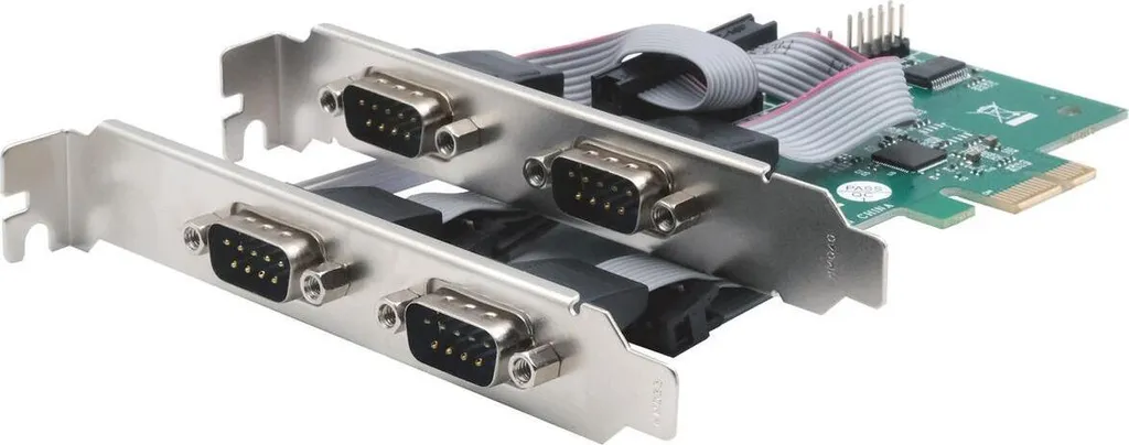 EXSYS GmbH Scheda seriale RS-232 PCIe 4S (ASIX) (EX-46014)